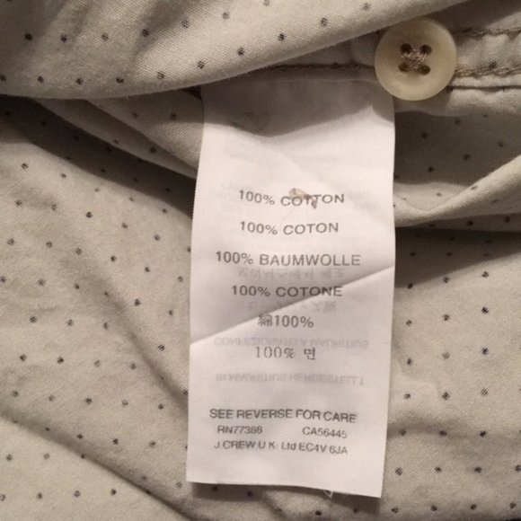 J. Crew Short Sleeve Button Down Shirt Sz S - Picture 4 of 6
